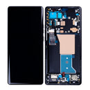 Motorola Edge 40 Pro, Moto X40 Display And Digitizer With Frame Interstellar Black OEM