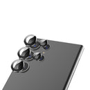 Rixus Metal Shield Camera Tempered Glass For Samsung Galaxy S26 Ultra Silver Shadow