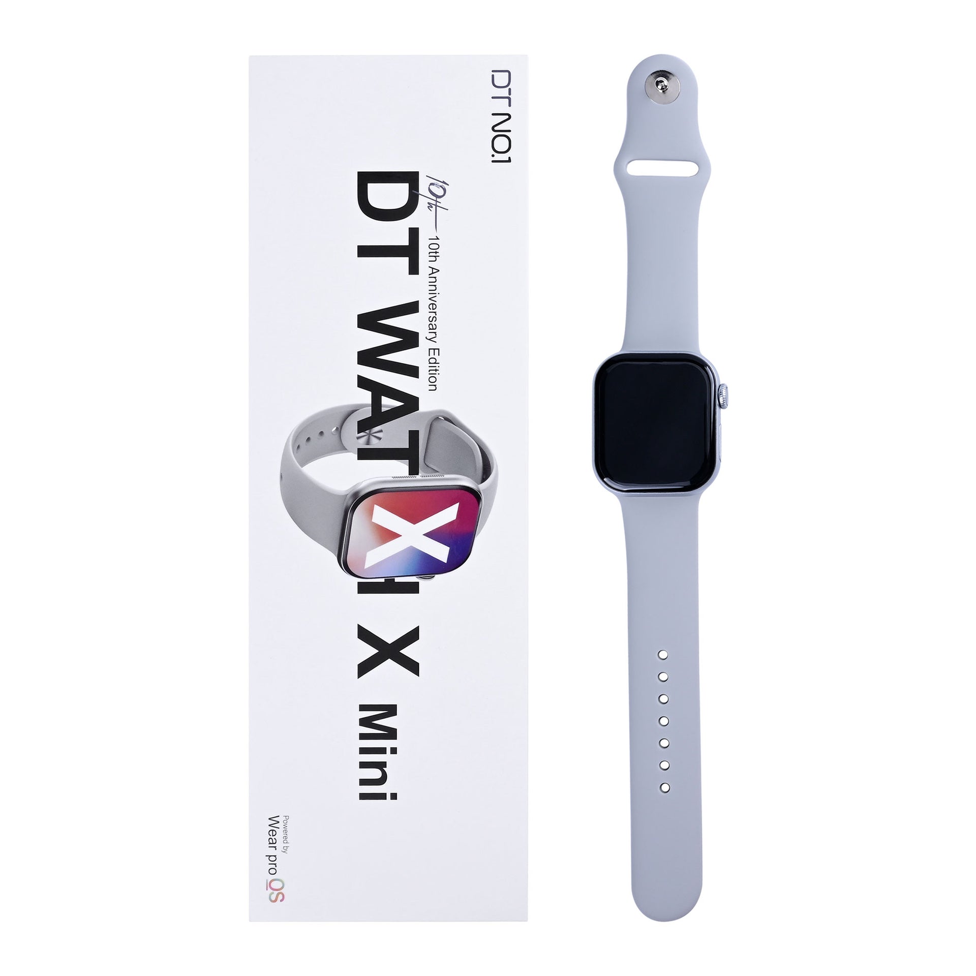 DTNO 1  DTWatch X Smart Watch Silver