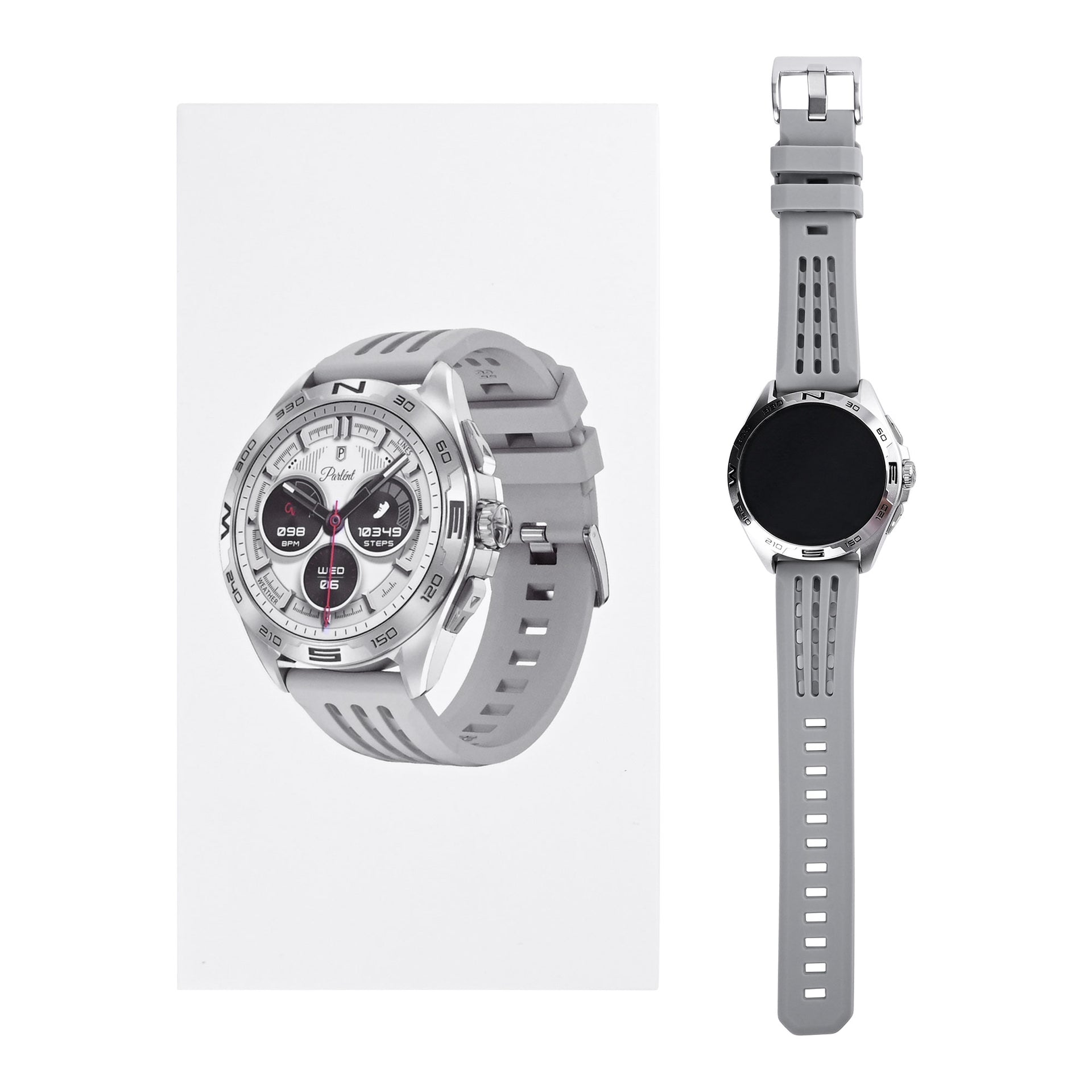 DTNO 1  DTM1 Pro Smart Watch Silver