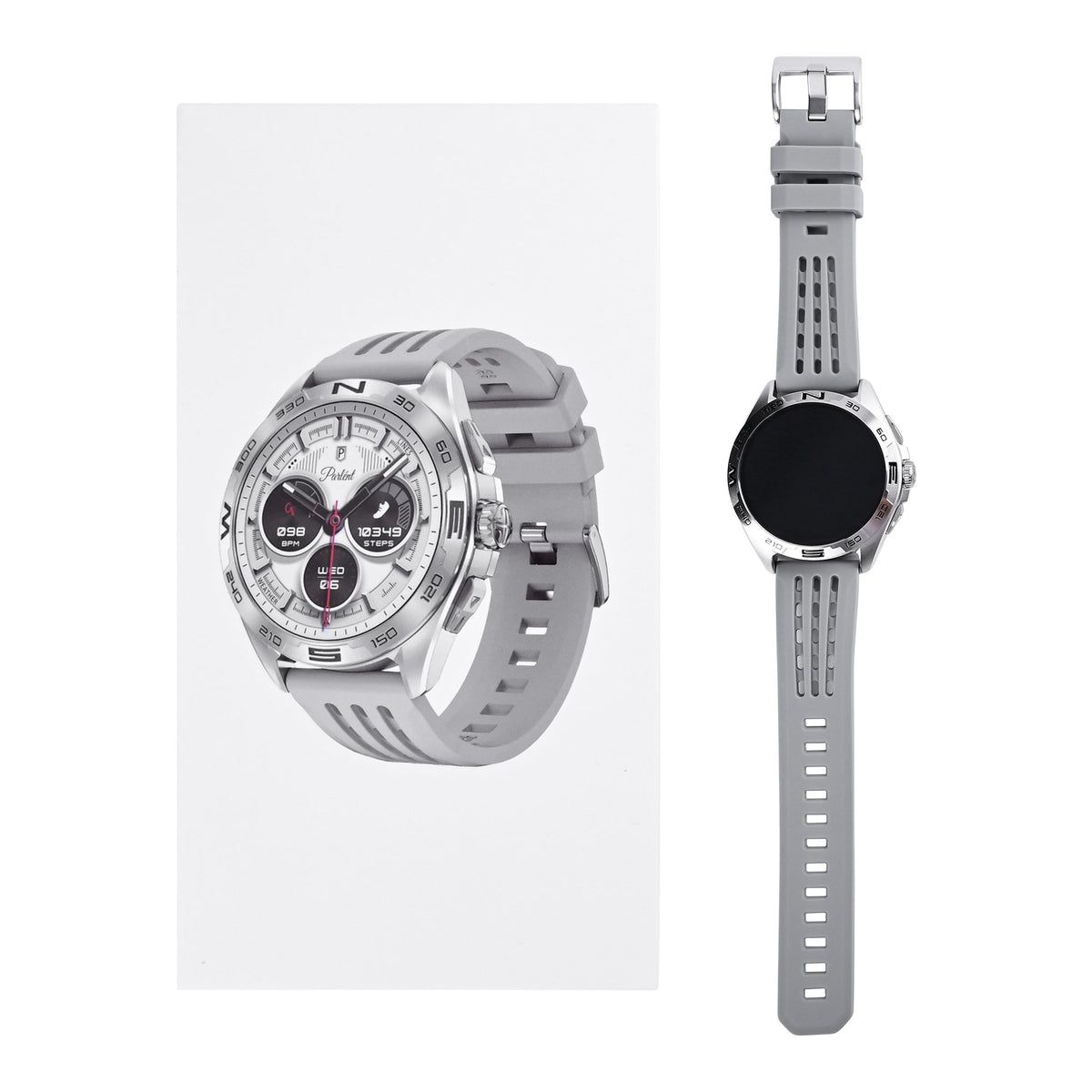 DTNO 1  DTM1 Pro Smart Watch Silver