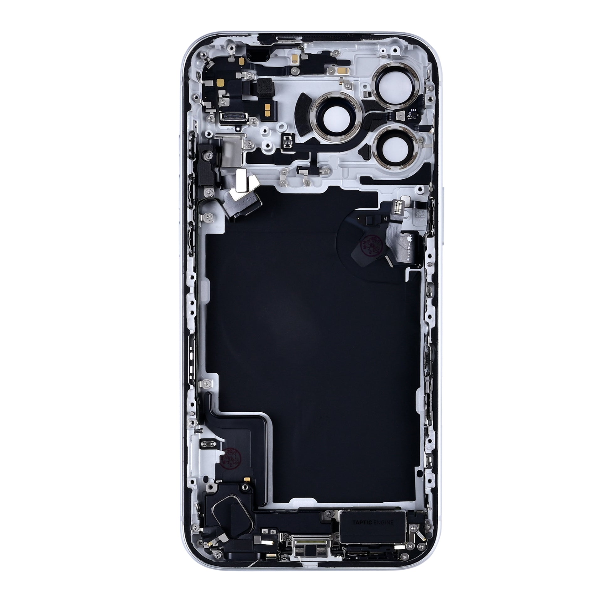 For Apple iPhone 17 Pro Max Housing With Small Parts Silver Pulled