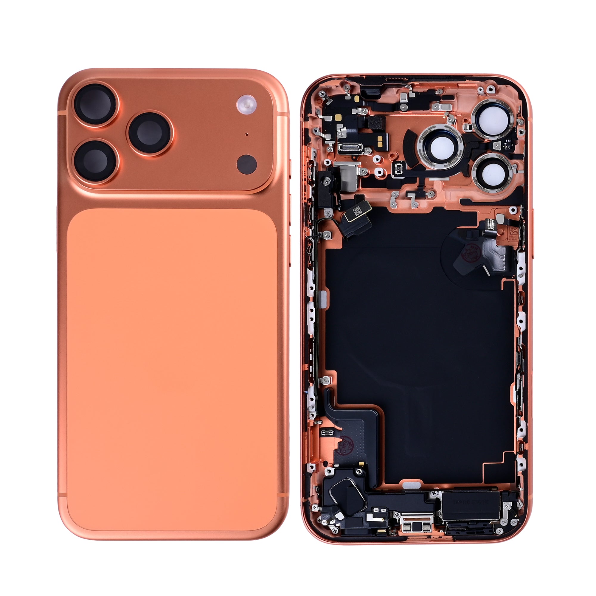For Apple iPhone 17 Pro Max Housing With Small Parts Cosmic Orange Pulled
