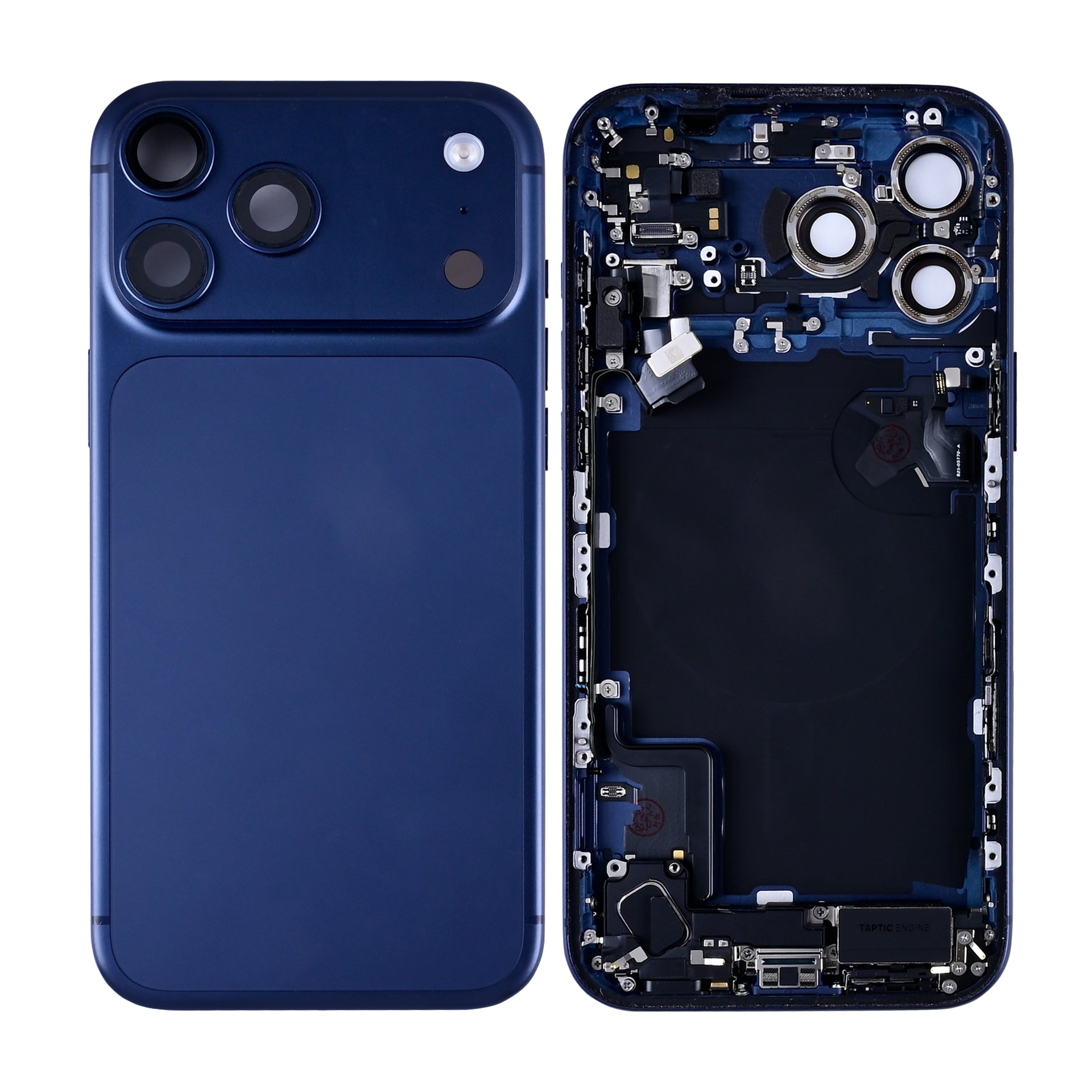 For Apple iPhone 17 Pro Max Housing With Small Parts Deep Blue Pulled