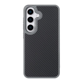 Rixus Mag Carbon With MagSafe Compatible For Samsung Galaxy S26 Plus Titanium Grey