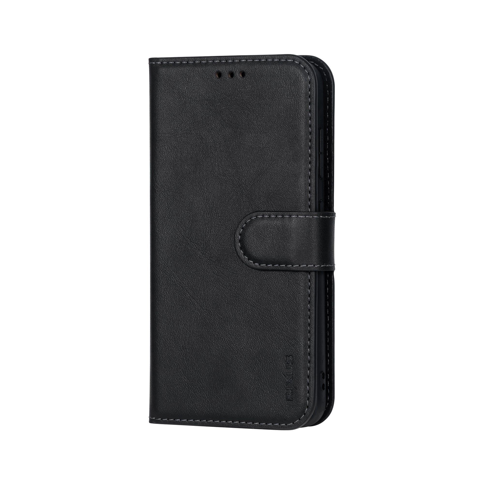 Rixus Duo Magnetic Detachable Wallet For Samsung Galaxy S26 Black