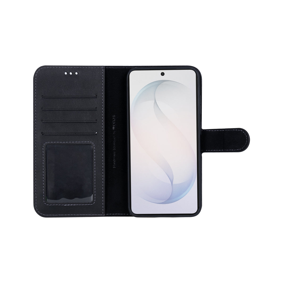 Rixus Duo Magnetic Detachable Wallet For Samsung Galaxy S26 Black