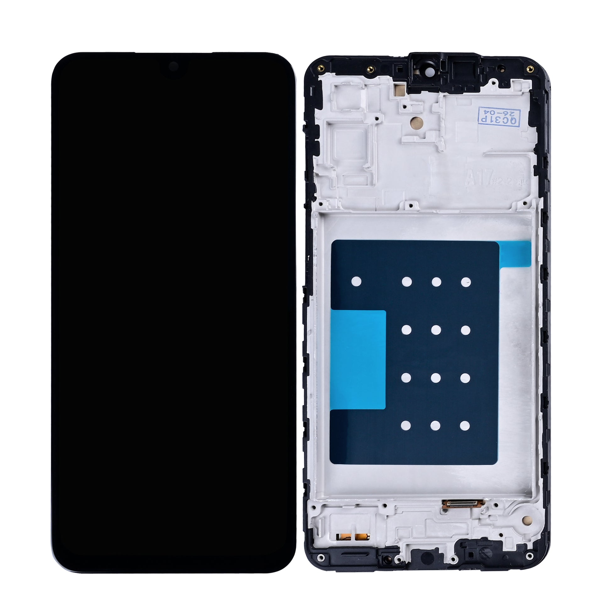 Samsung Galaxy A17 5G A176B  Display And Digitizer With Frame Black In-Cell