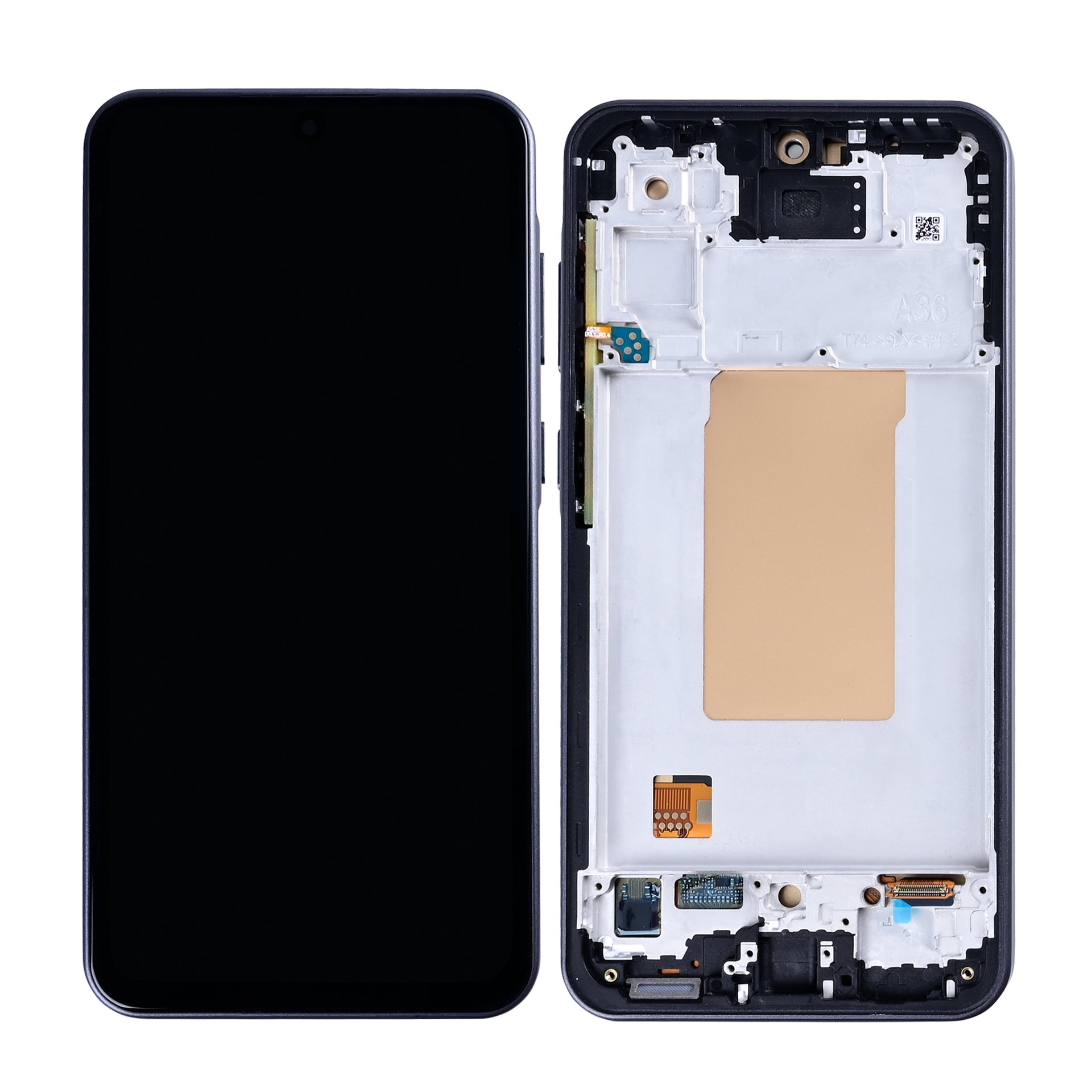 Samsung Galaxy A36 A366B Display And Digitizer With Frame Black In-Cell