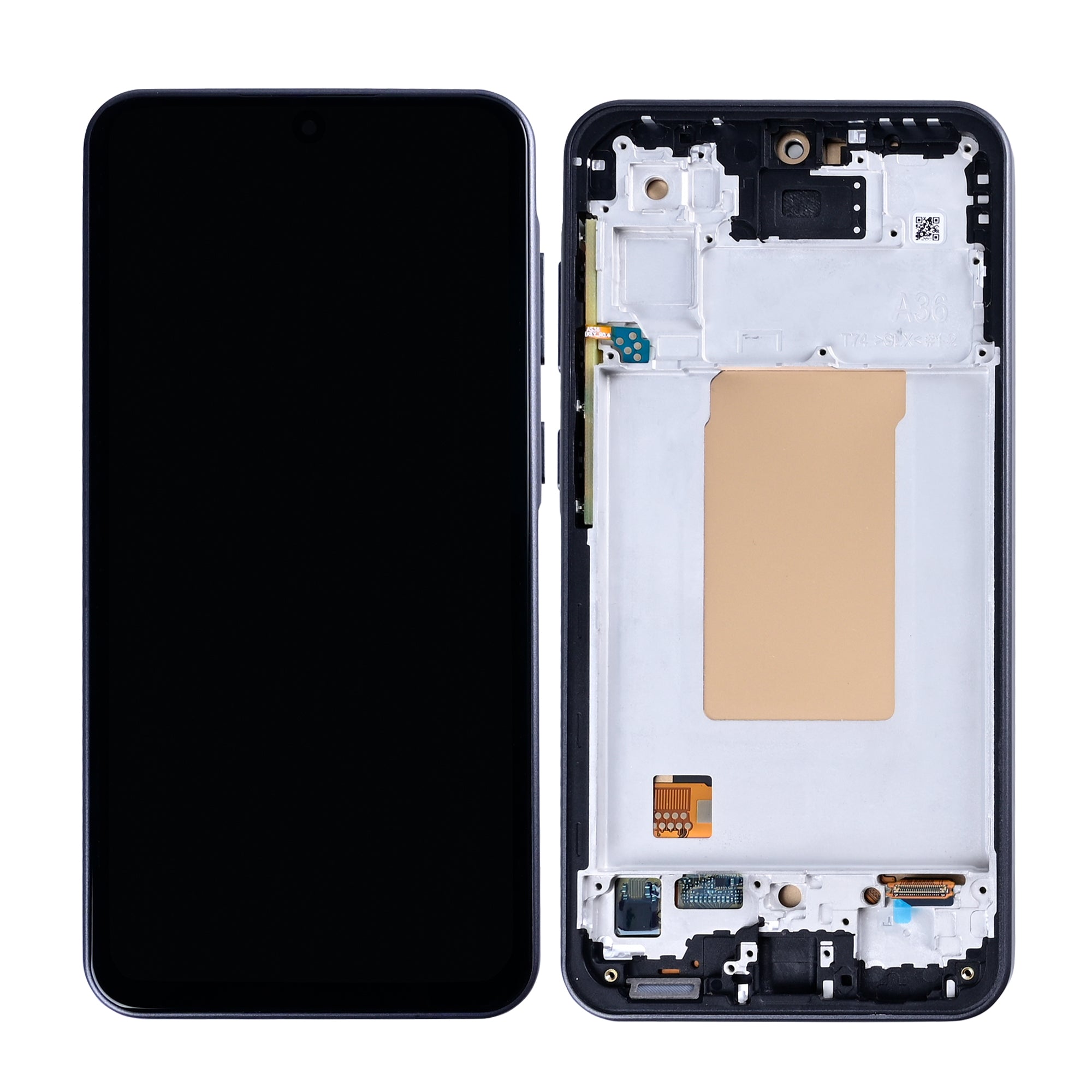 Samsung Galaxy A36 A366B Display And Digitizer With Frame Black In-Cell
