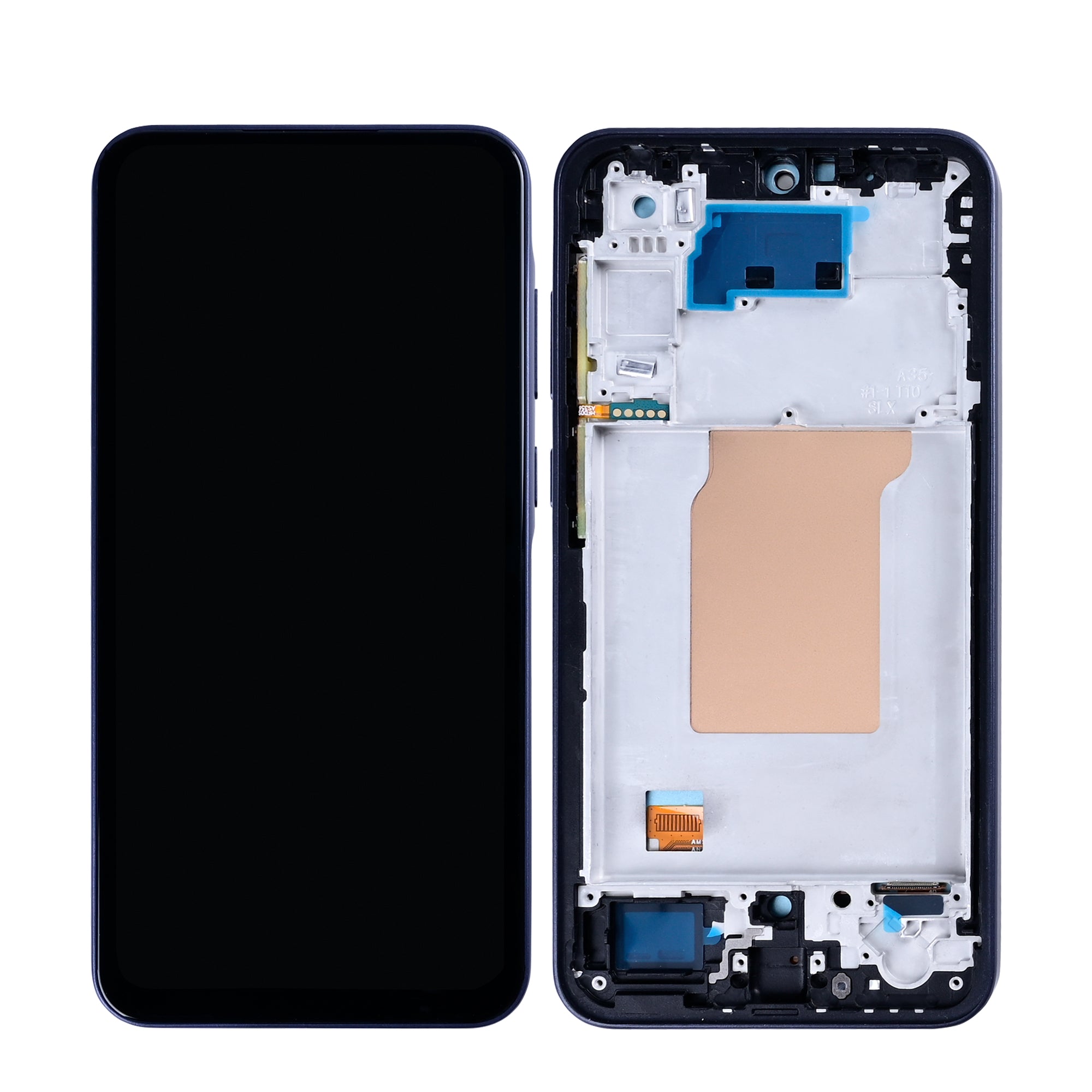 Samsung Galaxy A35 A356B Display And Digitizer With Frame Navy In-Cell