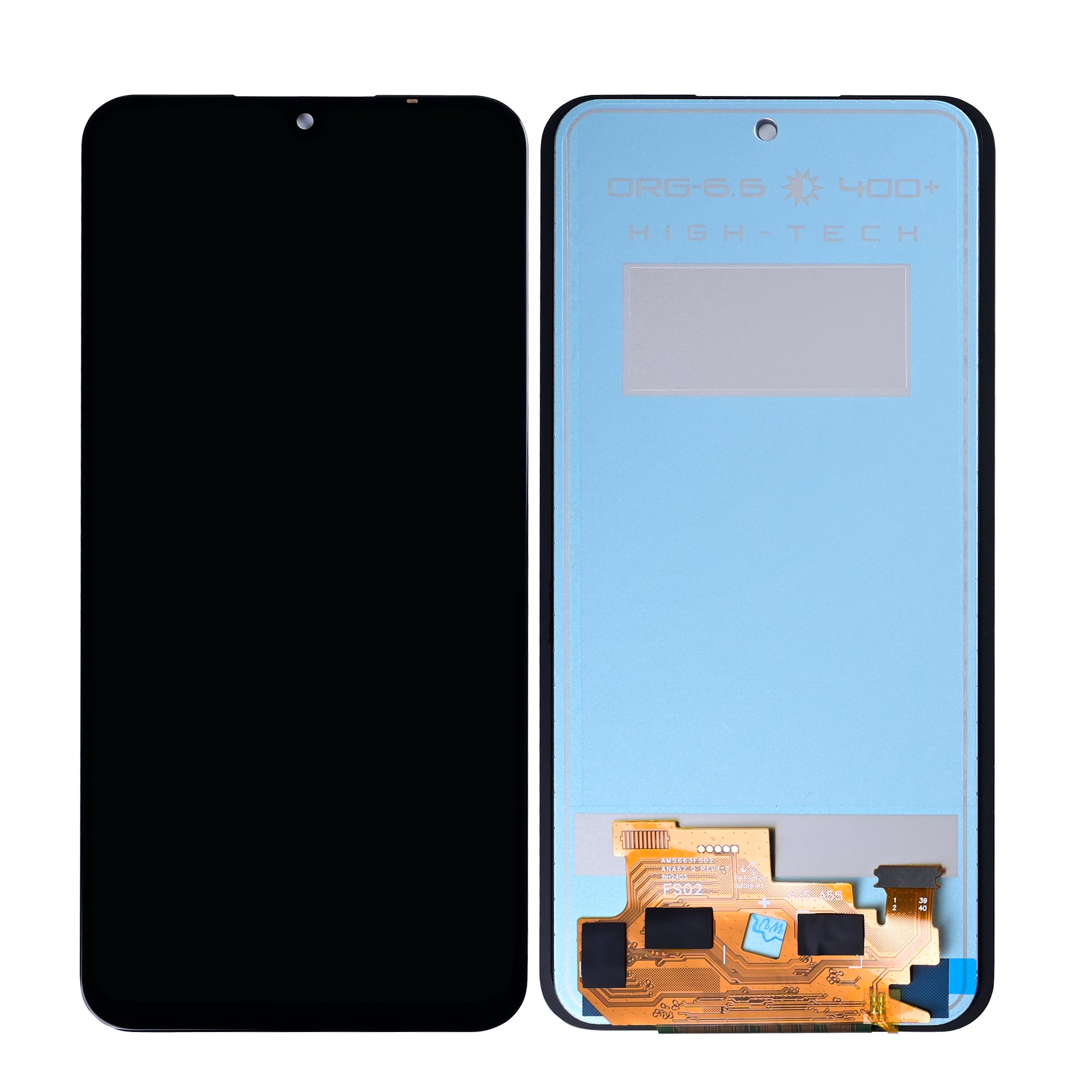 Samsung Galaxy A35 A356B, A55 A556B, M35 M356B Display And Digitizer Without Frame Black In-Cell
