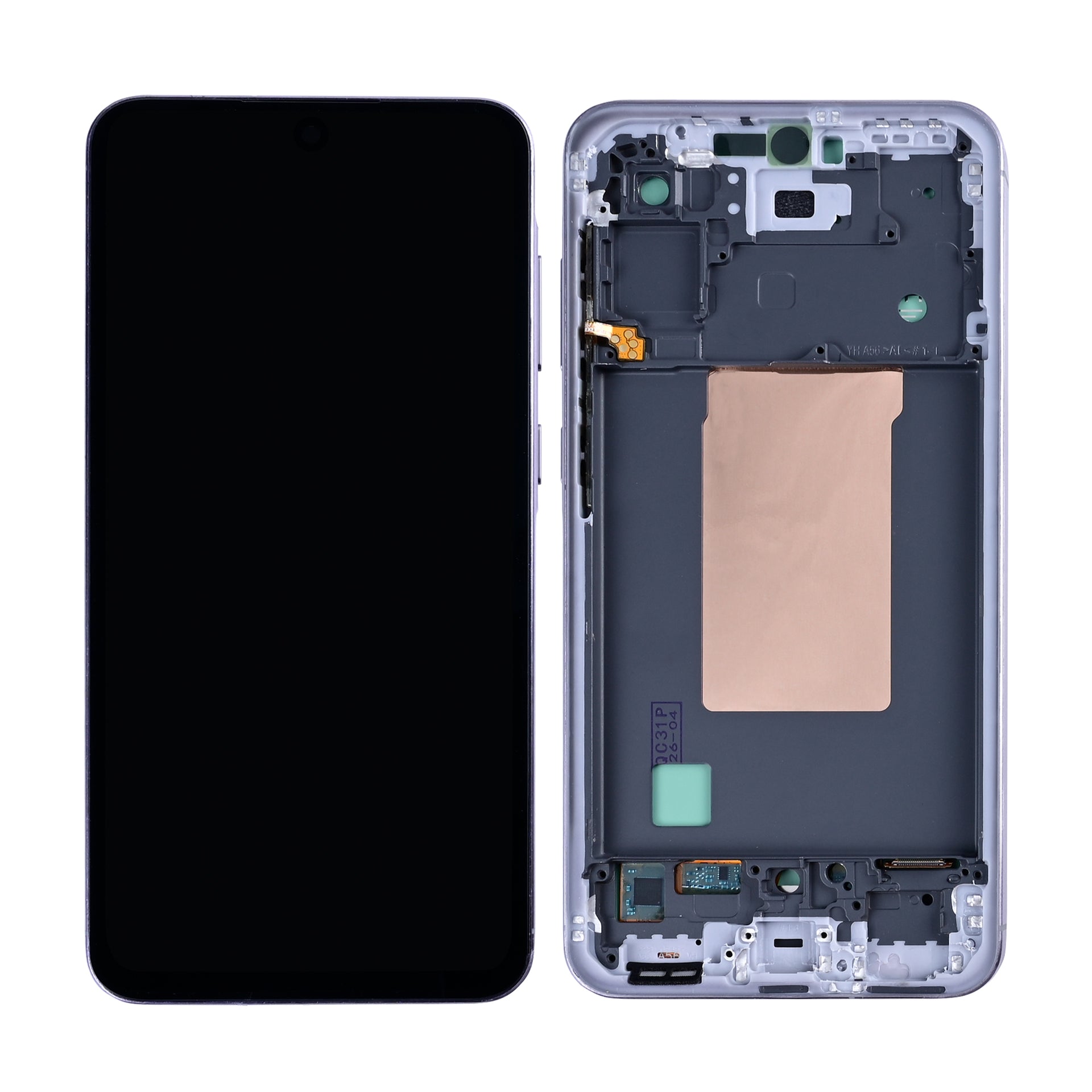 Samsung Galaxy A56 A566B Display And Digitizer With Frame Graphite  In-Cell