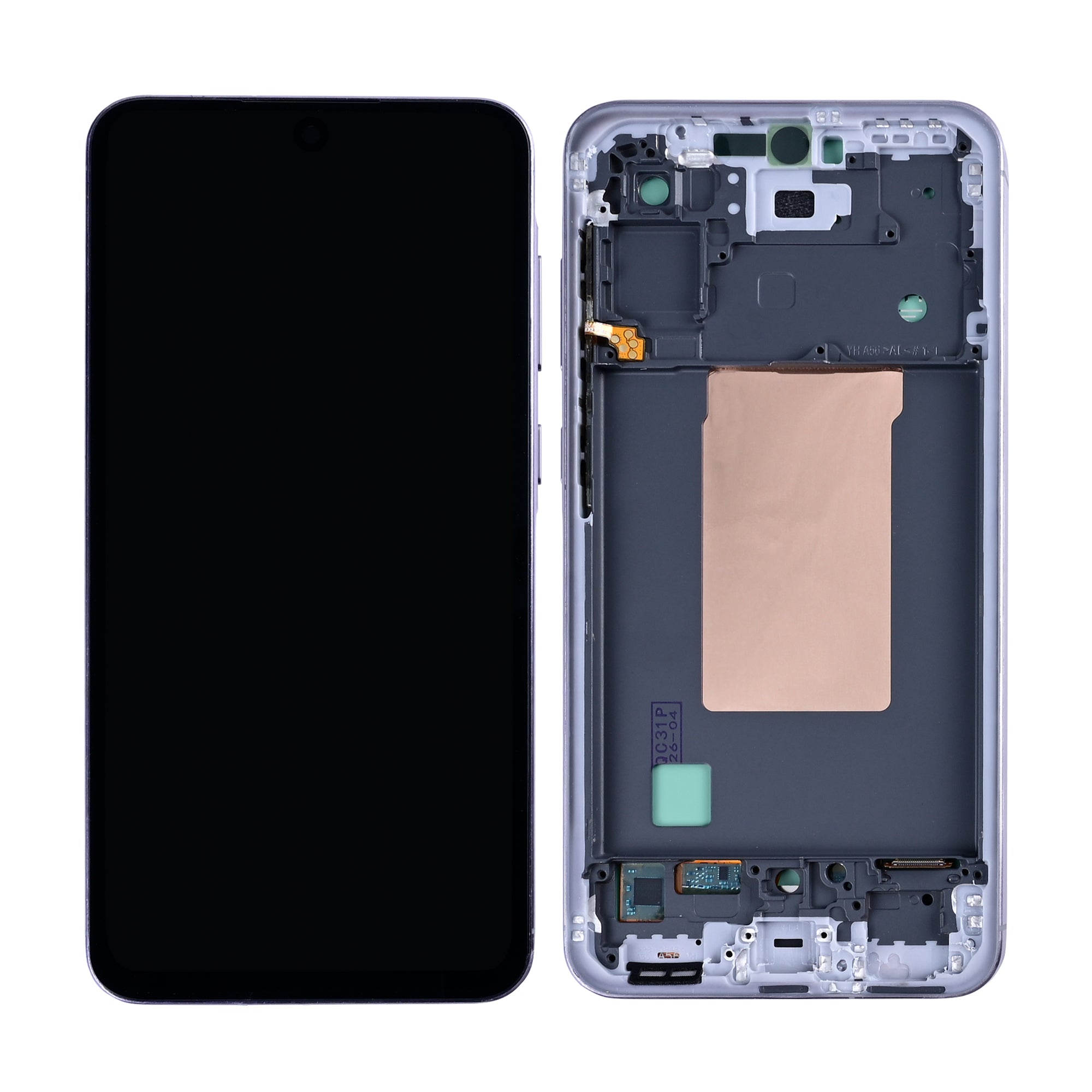 Samsung Galaxy A56 A566B Display And Digitizer With Frame Graphite  In-Cell