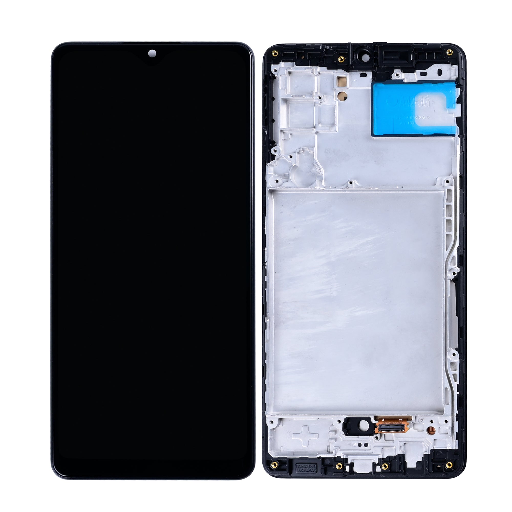 Samsung Galaxy A42 5G A426B Display And Digitizer With Frame Prism Dot Black In-Cell