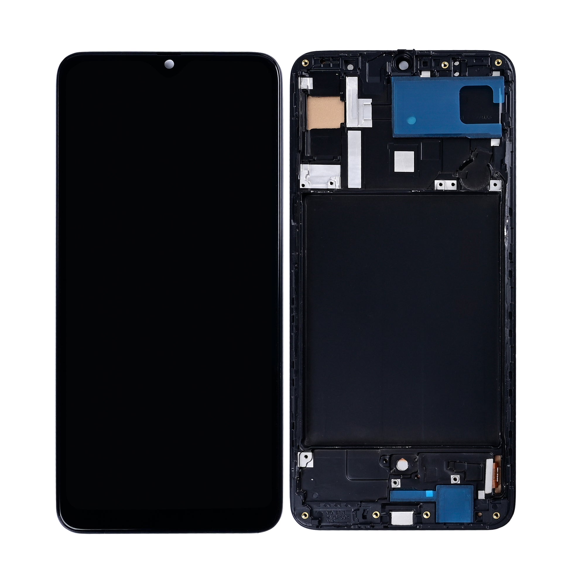 Samsung Galaxy A70 A705F Display And Digitizer With Frame Black In-Cell