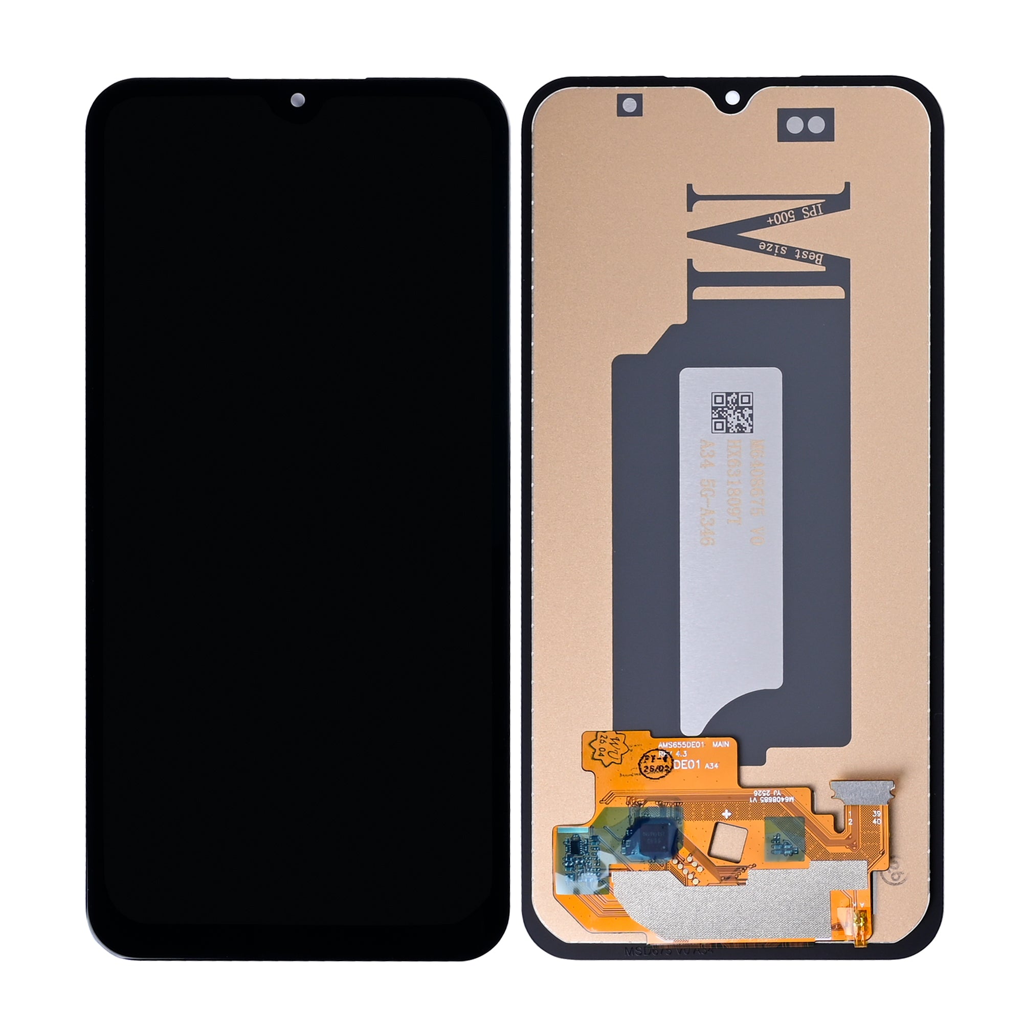 Samsung Galaxy A34 A346B Display And Digitizer Without Frame Black In-Cell