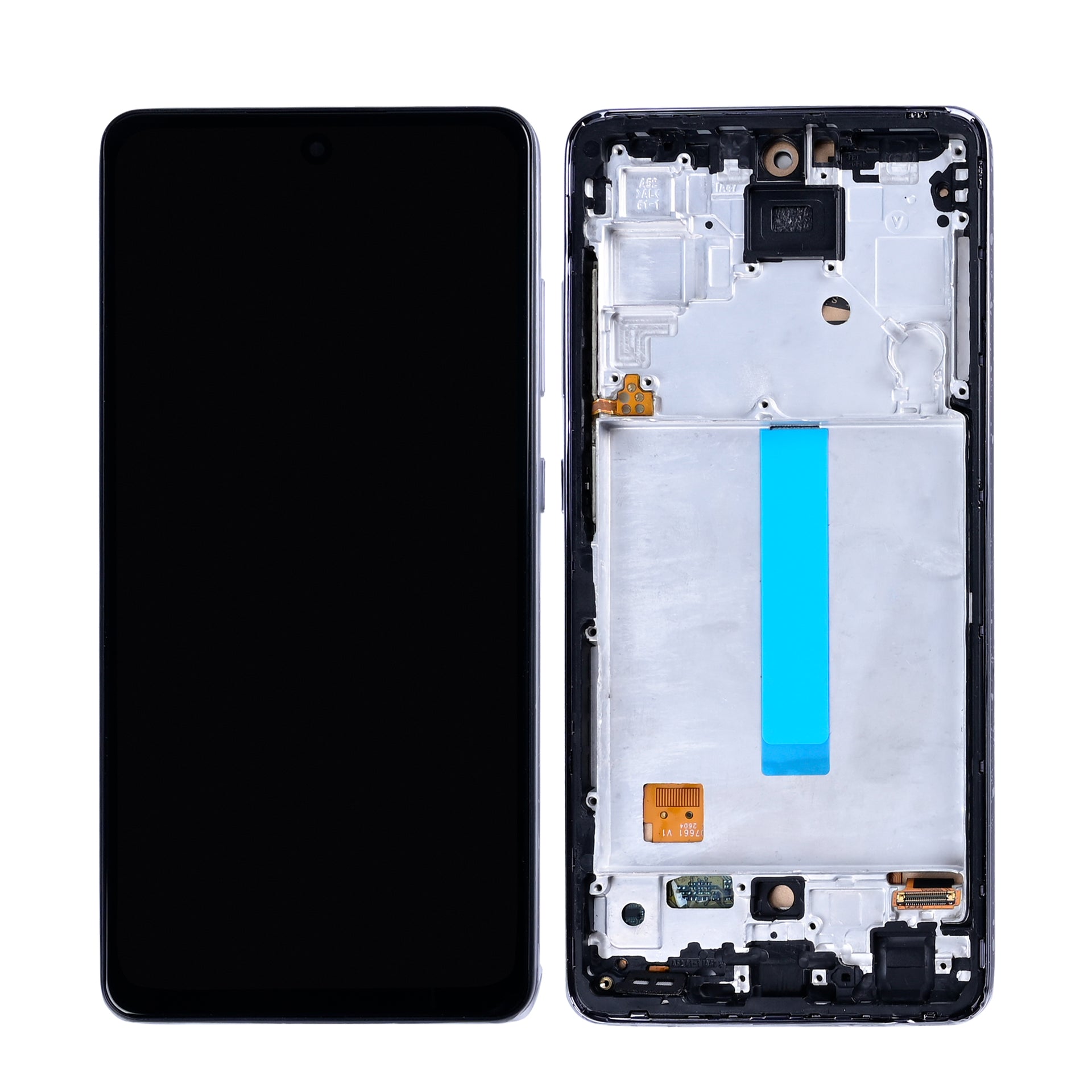 Samsung Galaxy A52 4G A525F, 5G A526B, A52s 5G A528B Display And Digitizer With Frame Awesome Black In-Cell