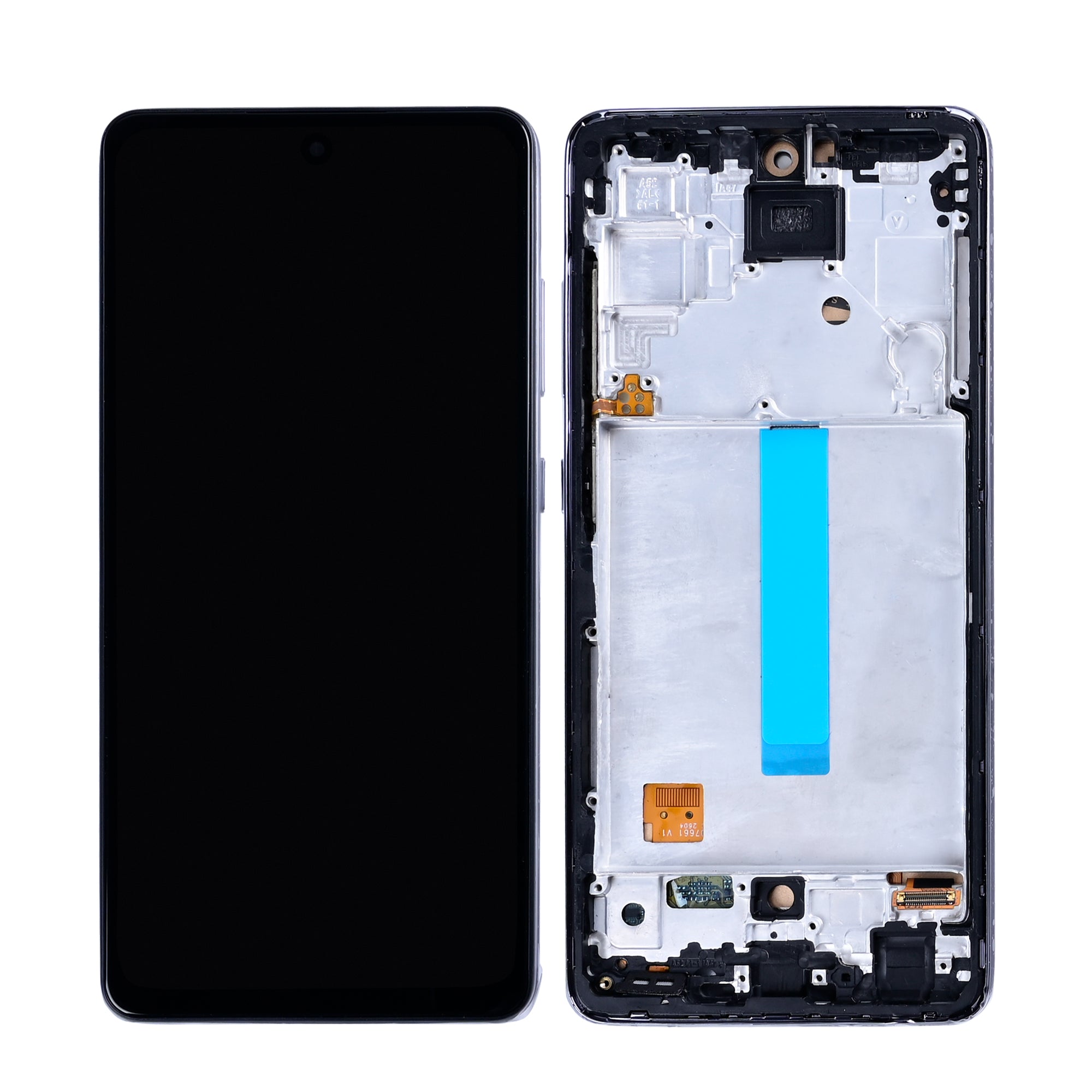 Samsung Galaxy A52 4G A525F, 5G A526B, A52s 5G A528B Display And Digitizer With Frame Awesome Black In-Cell