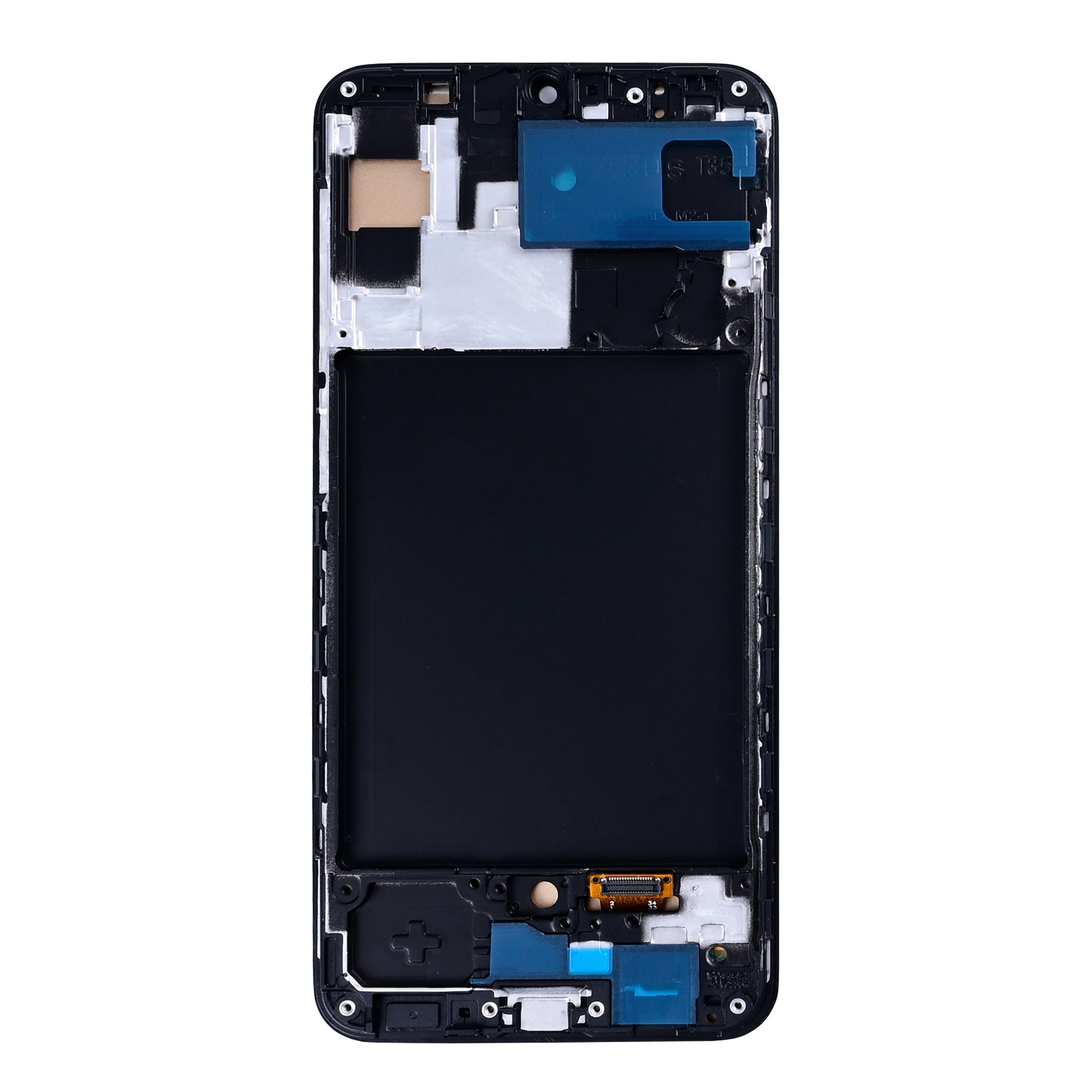 Samsung Galaxy A30s A307F Display And Digitizer With Frame Prism Crush Black In-Cell