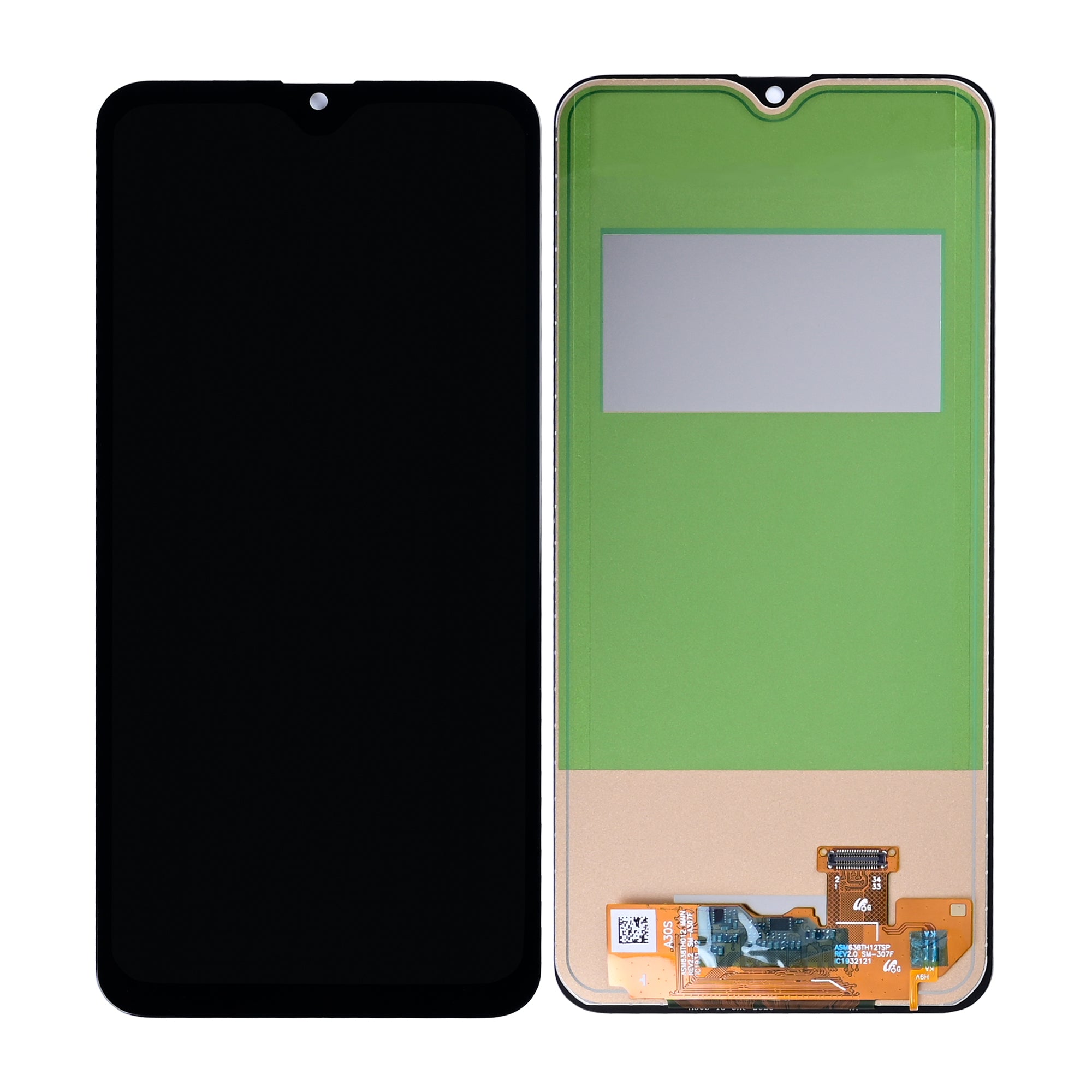 Samsung Galaxy A30s A307F Display And Digitizer Without Frame Black In-Cell