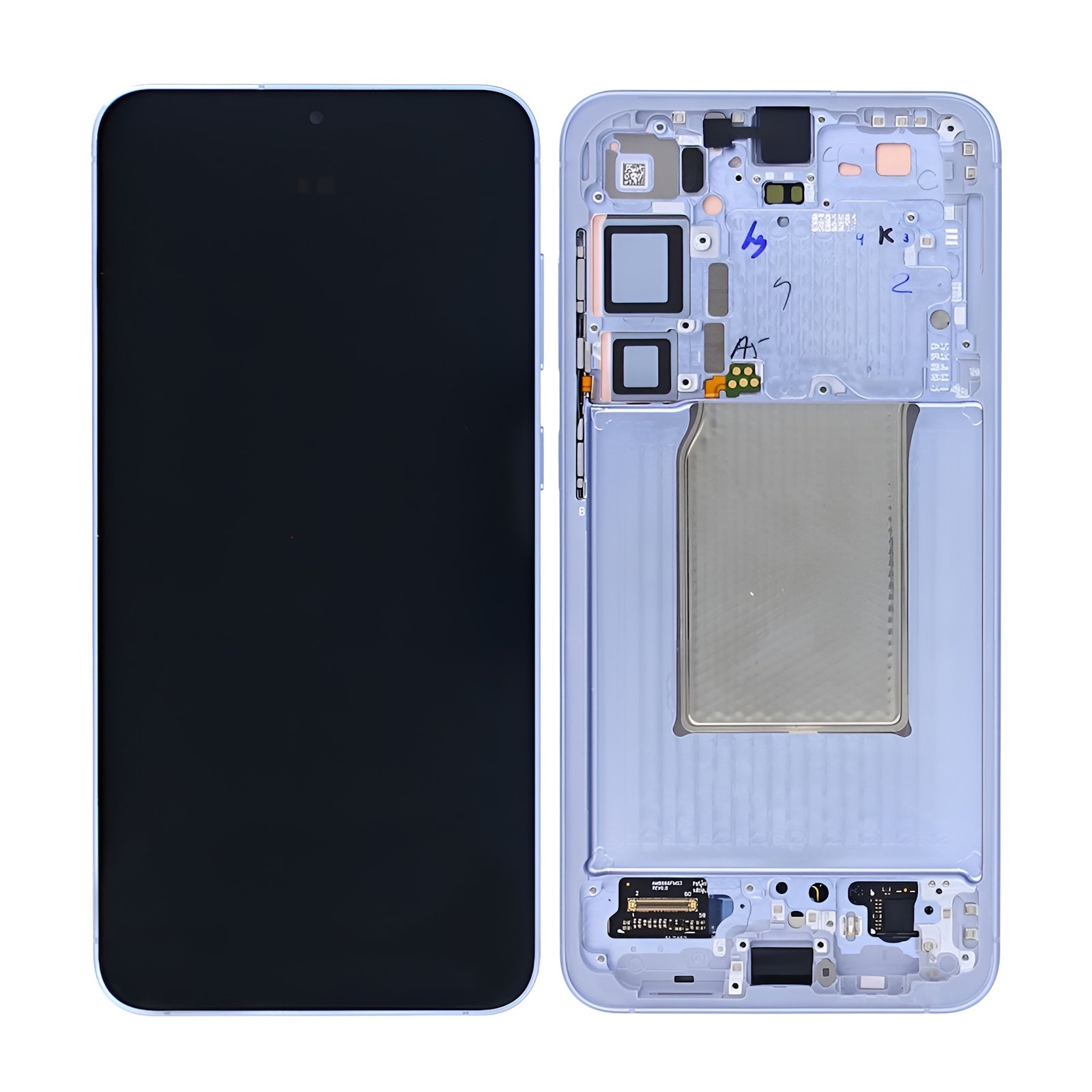 Samsung Galaxy S25 Plus S936B Display And Digitizer With Frame Icy Blue Pre-Assembled