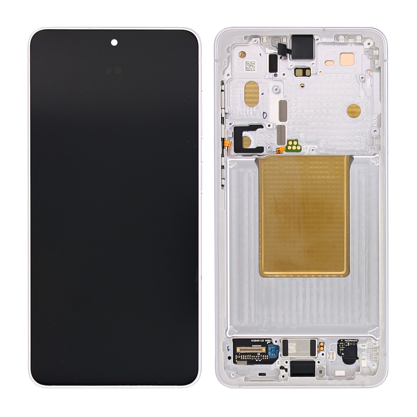 Samsung Galaxy S26 S942B Display And Digitizer With Frame White Pre-Assembled