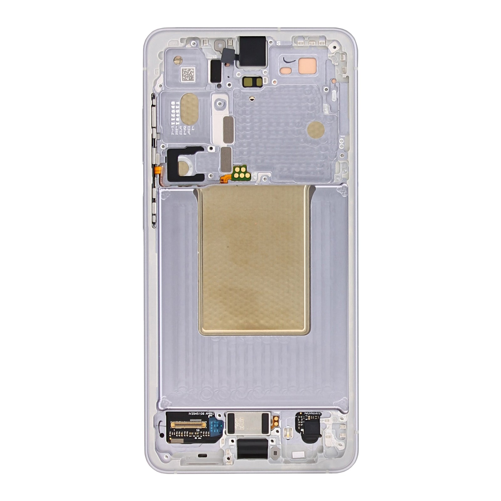 Samsung Galaxy S26 S942B Display And Digitizer With Frame Silver Shadow Pre-Assembled