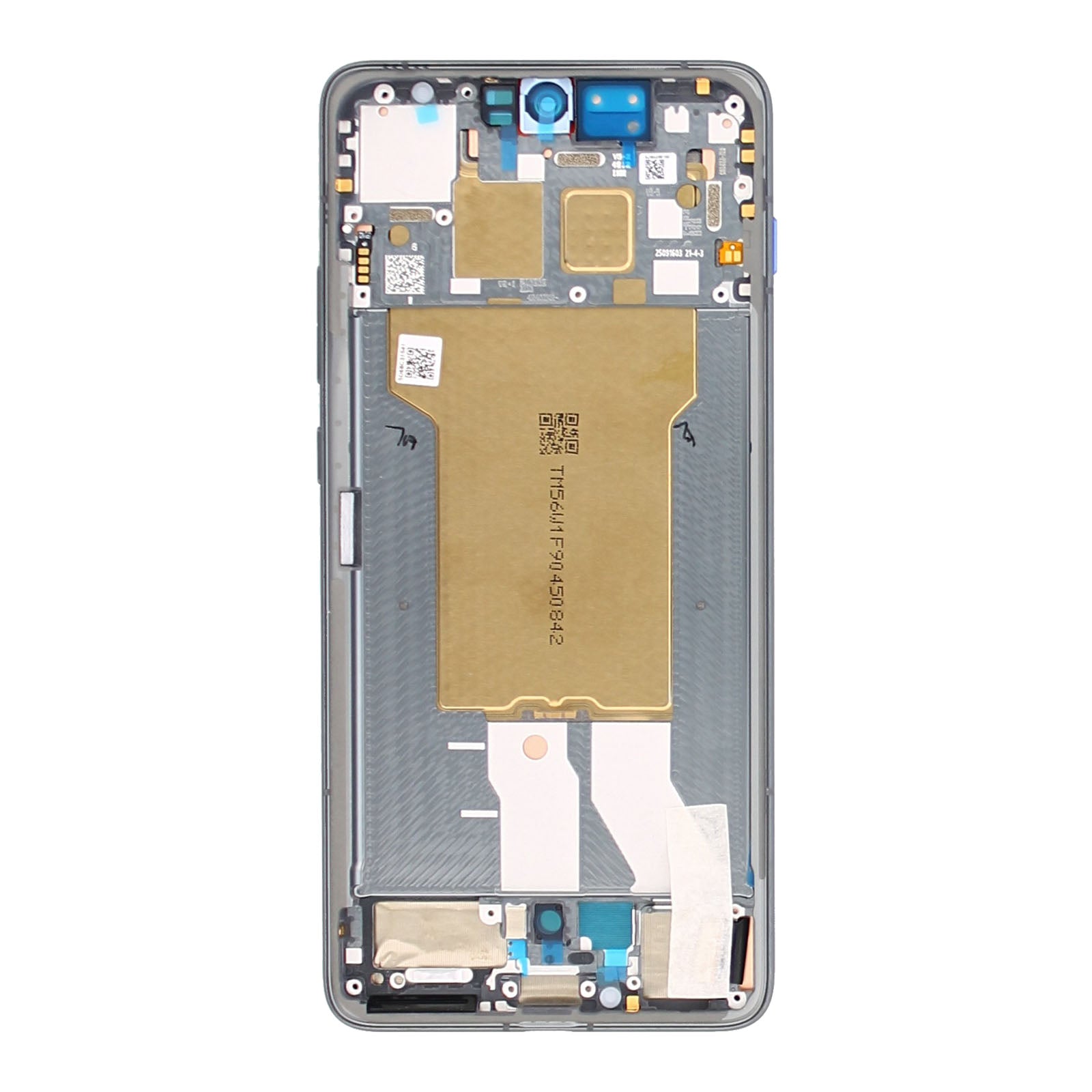 Motorola Edge 70 Display And Digitizer With Frame Gadget Gray Service Pack