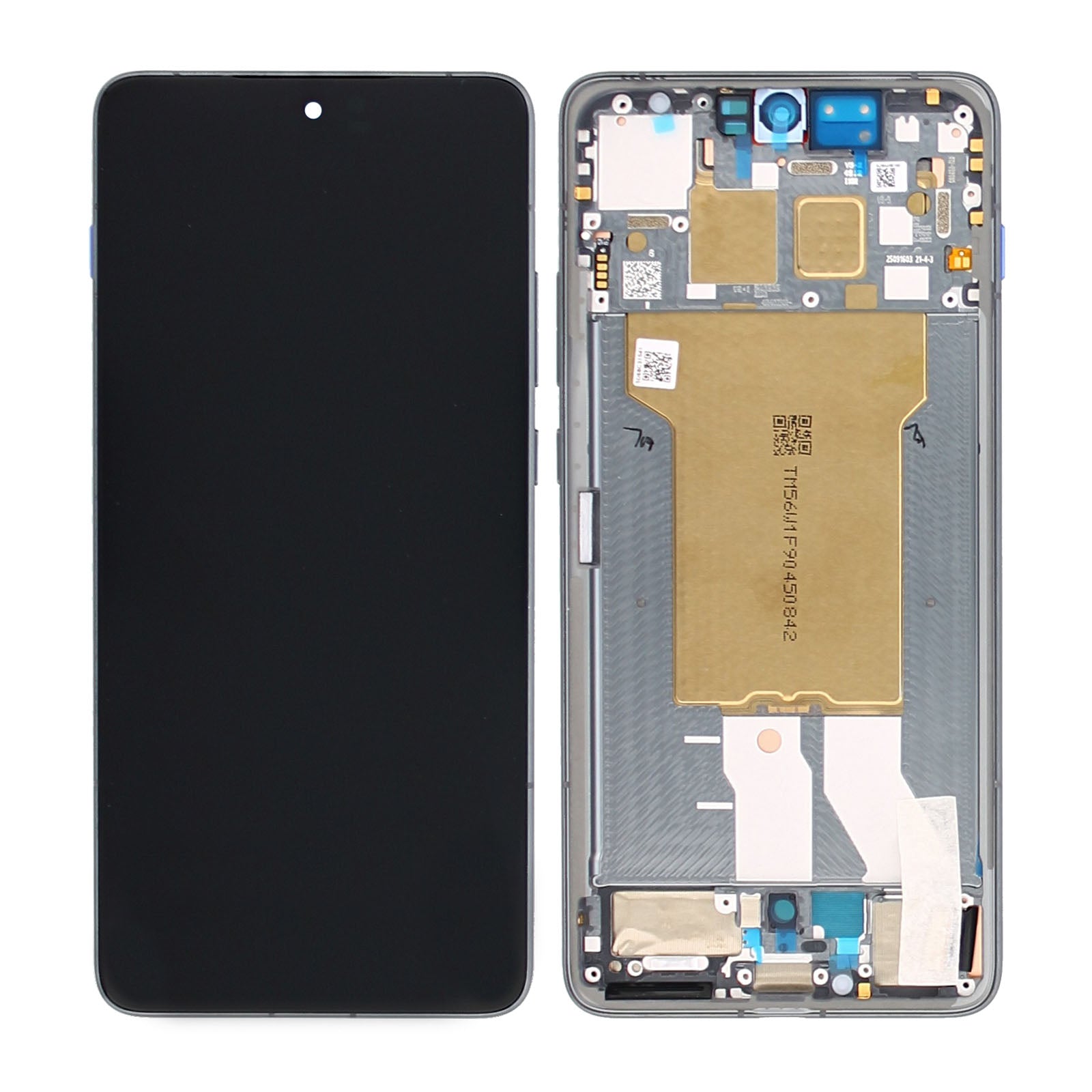 Motorola Edge 70 Display And Digitizer With Frame Gadget Gray Service Pack