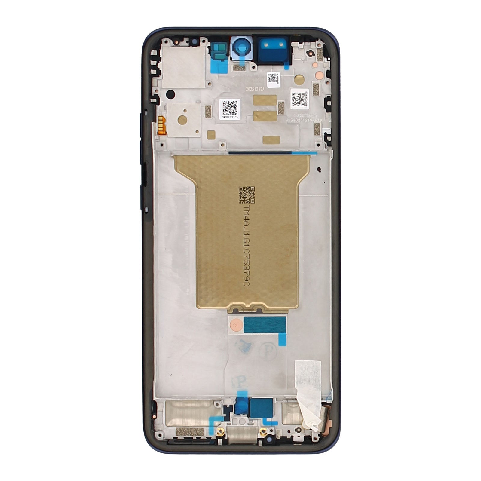 Motorola Edge 70 Fusion Display And Digitizer With Frame Silhouette Service Pack