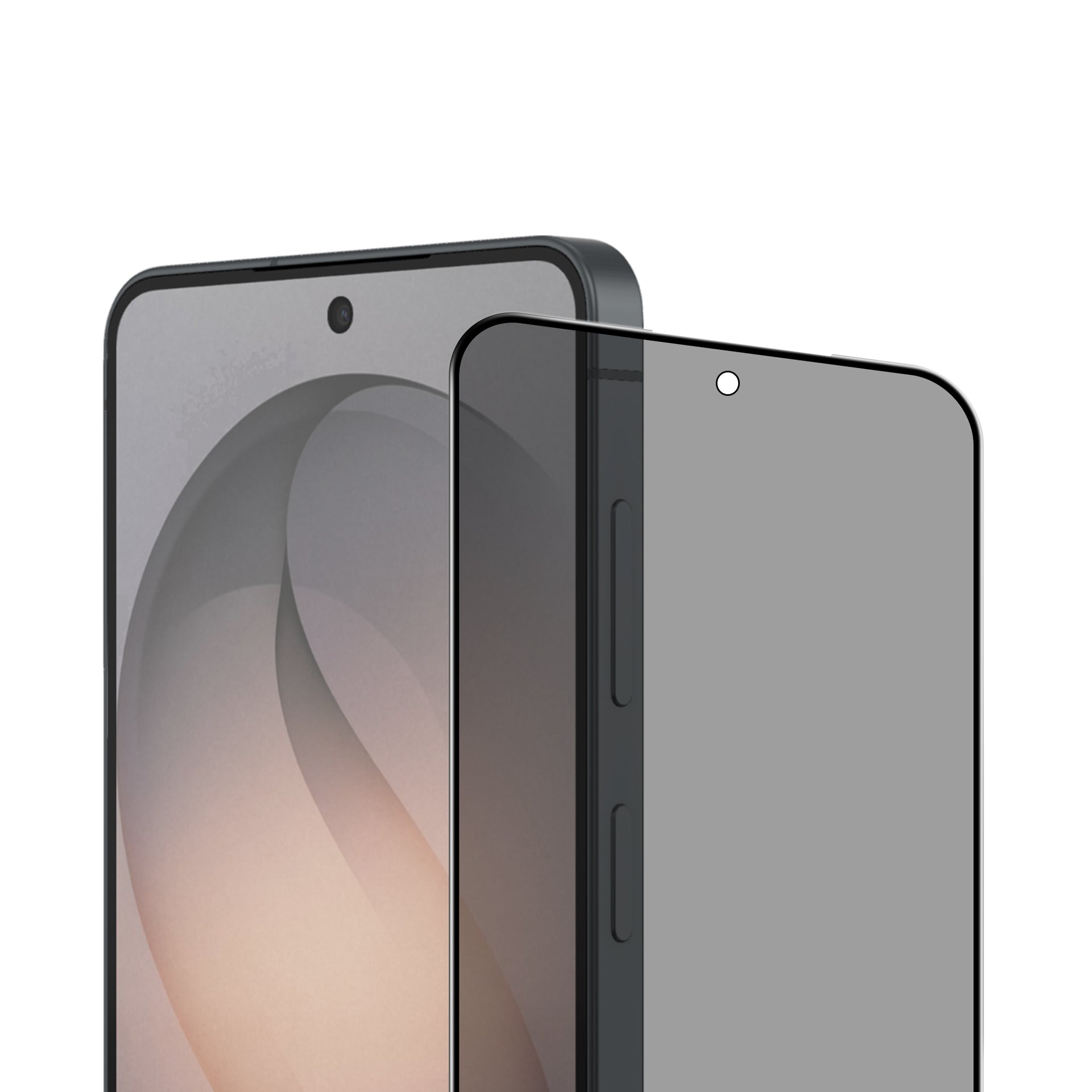Rixus Privacy Ultra Line Tempered Glass With Fit Box For Samsung Galaxy S24, S25
