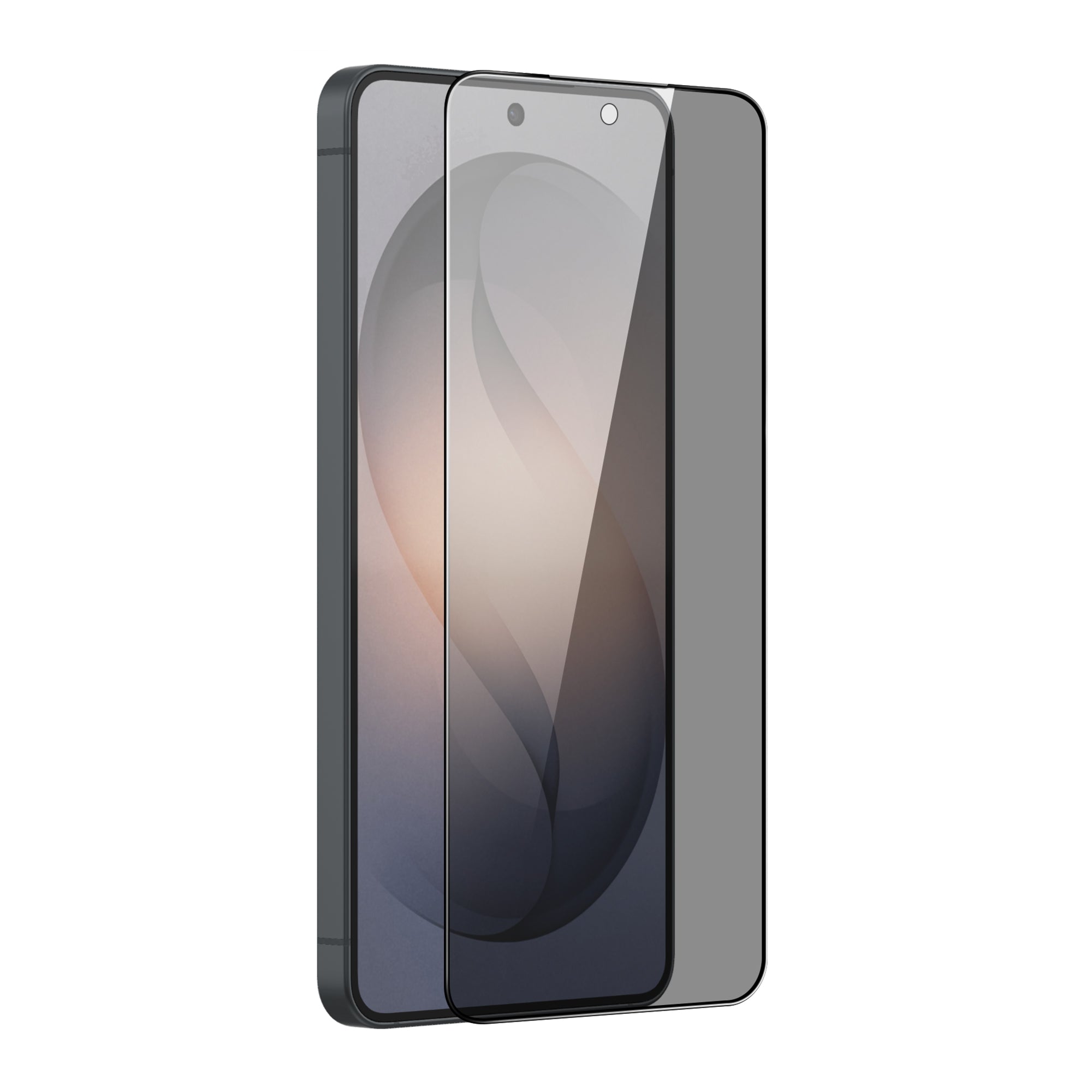 Rixus Privacy Ultra Line Tempered Glass With Fit Box For Samsung Galaxy S24, S25