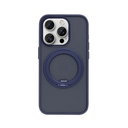 Rixus SnapGrip 360 Case For Apple iPhone 15 Pro Blue