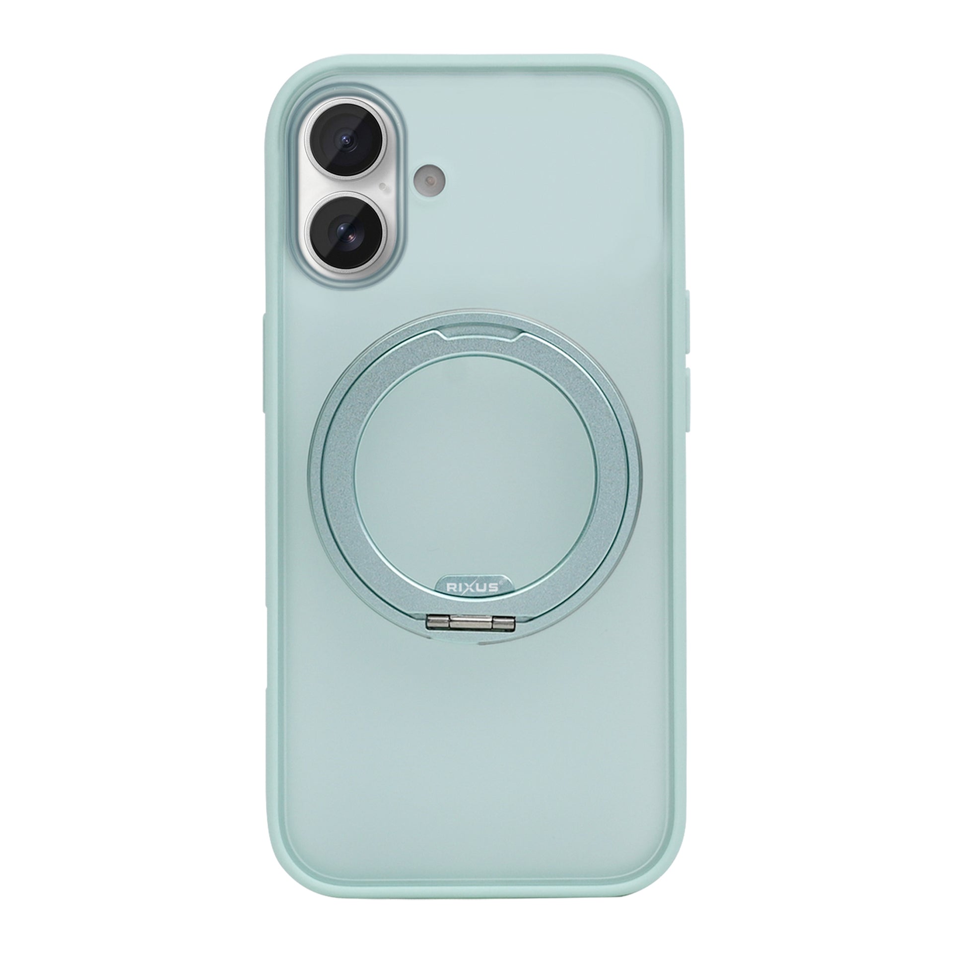 Rixus SnapGrip 360 Case For Apple iPhone 16 Green