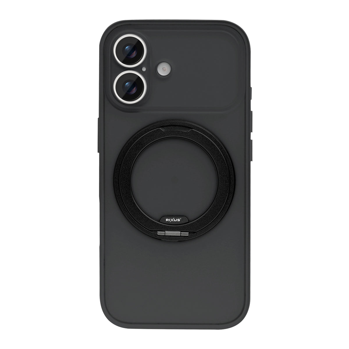 Rixus SnapGrip 360 Case For Apple iPhone 17 Black