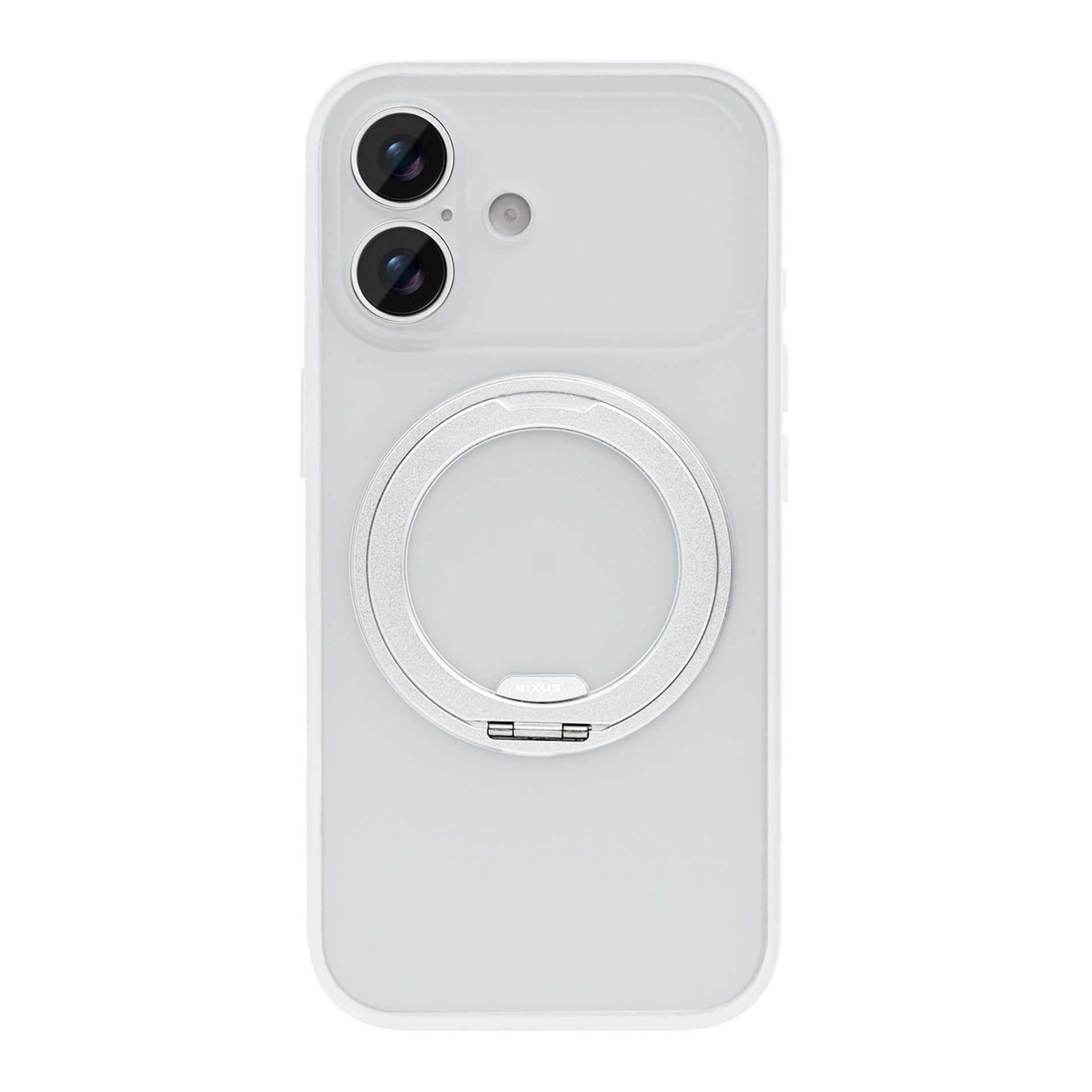 Rixus SnapGrip 360 Case For Apple iPhone 17 White
