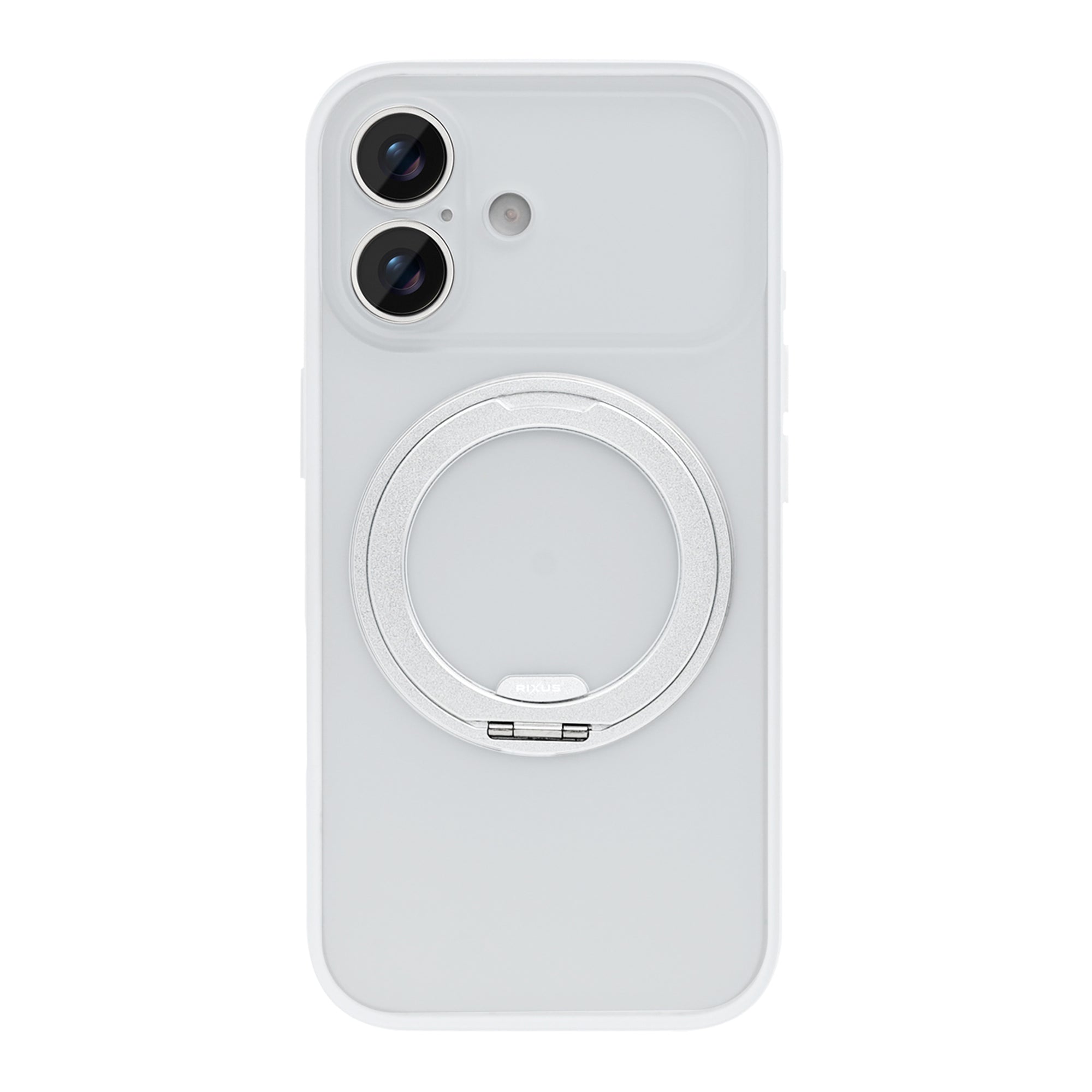 Rixus SnapGrip 360 Case For Apple iPhone 17 White