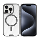 Rixus Crystal Amber Case For Apple iPhone 15 Pro Grey