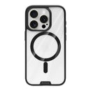 Rixus Crystal Amber Case For Apple iPhone 15 Pro Max Black