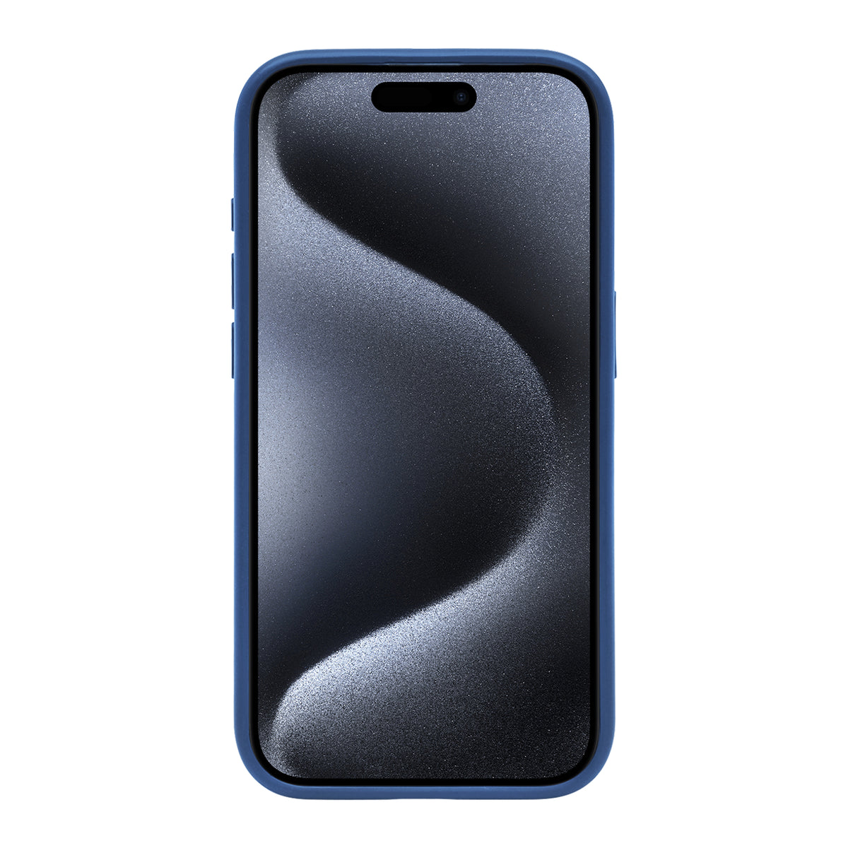 Rixus Crystal Amber Case For Apple iPhone 15 Pro Max Blue