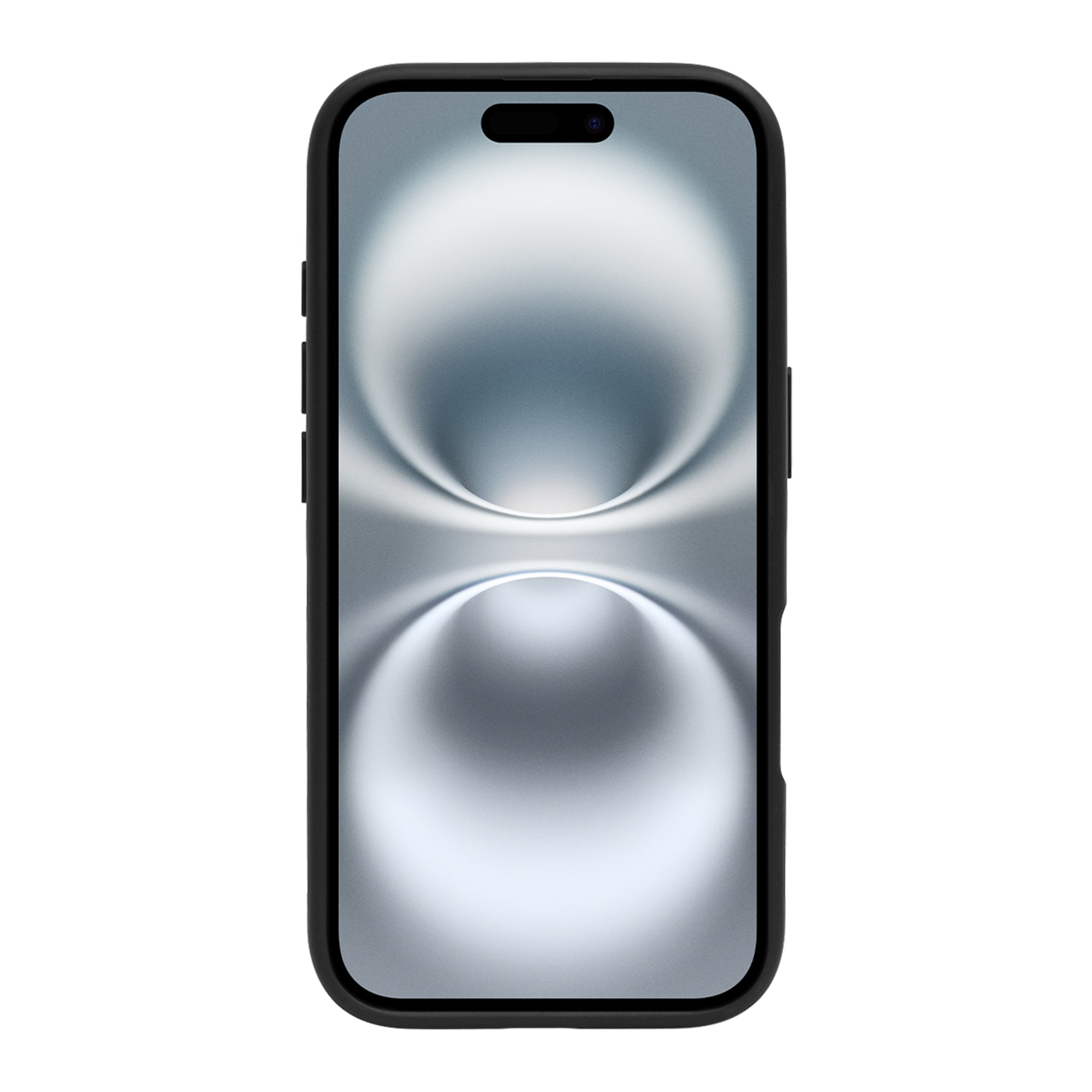 Rixus Crystal Amber Case For Apple iPhone 16 Black