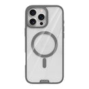Rixus Crystal Amber Case For Apple iPhone 16 Pro Grey