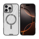 Rixus Crystal Amber Case For Apple iPhone 16 Pro Grey