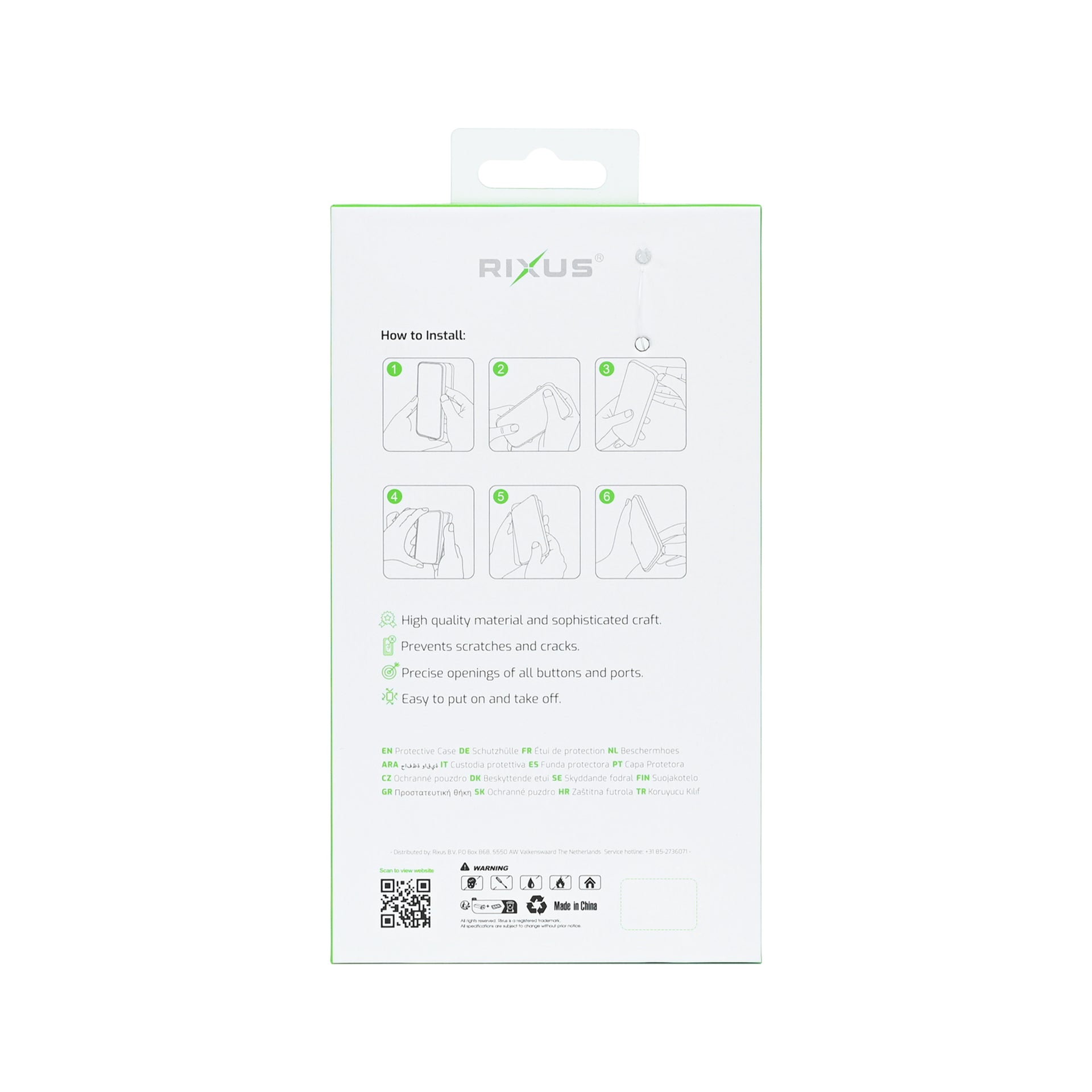 Rixus Crystal Amber Case For Apple iPhone 16 Pro Max Grey