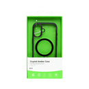 Rixus Crystal Amber Case For Apple iPhone 17 Black