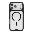 Rixus Crystal Amber Case For Apple iPhone 17 Pro Black