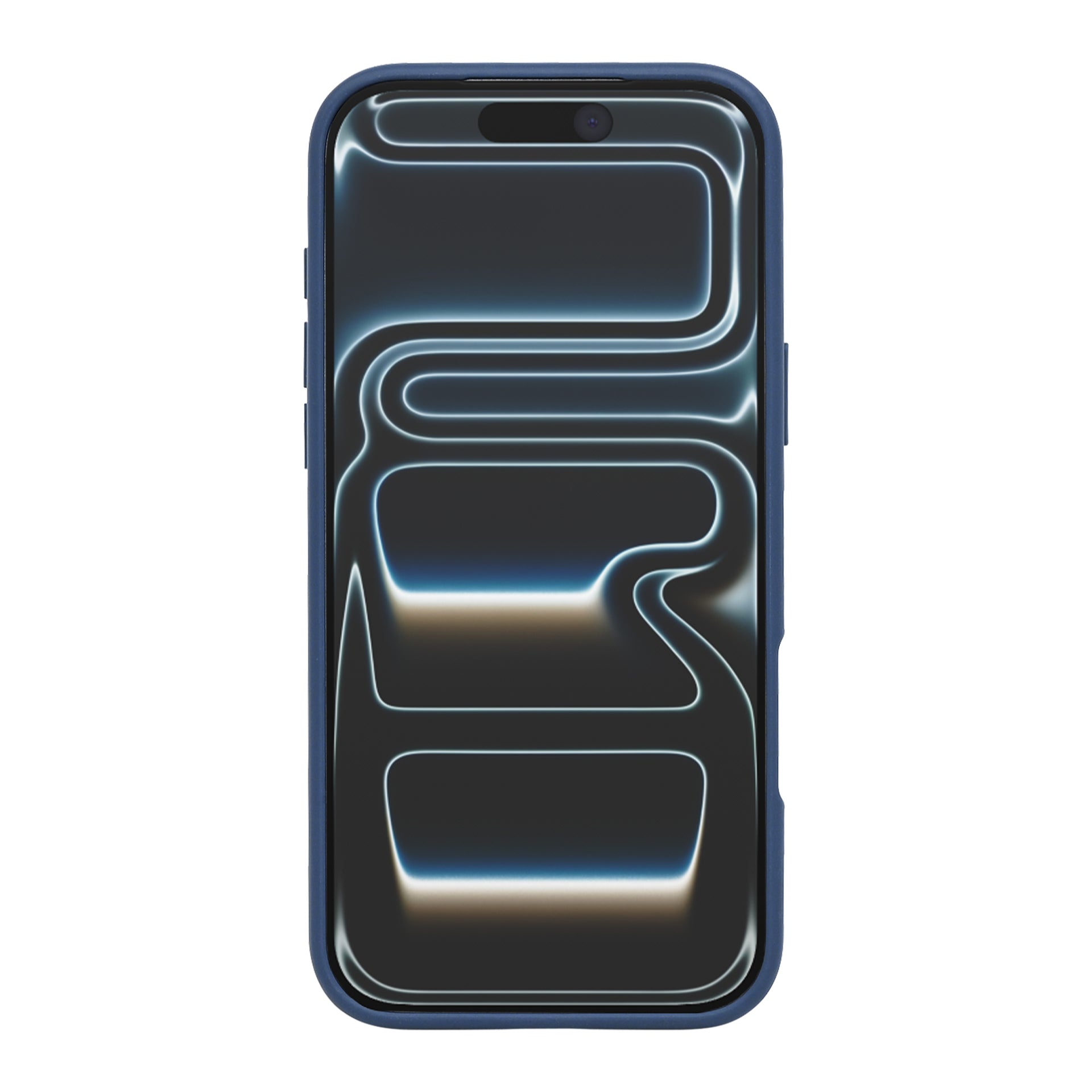Rixus Crystal Amber Case For Apple iPhone 17 Pro Blue
