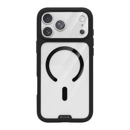 Rixus Crystal Amber Case For Apple iPhone 17 Pro Max Black