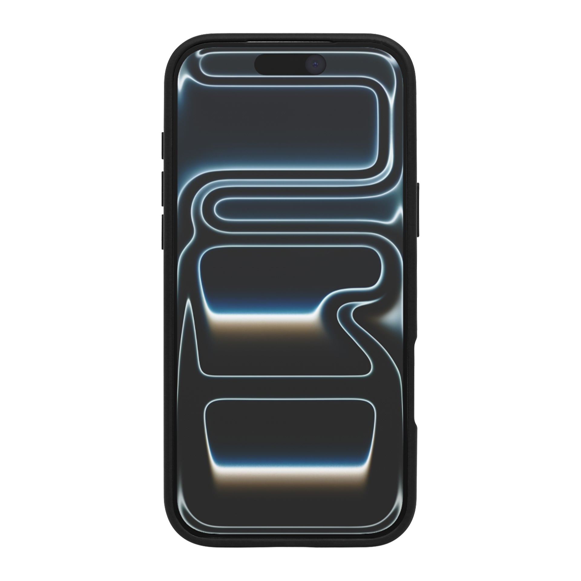 Rixus Crystal Amber Case For Apple iPhone 17 Pro Max Black